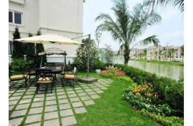 Thiết kế sân vườn biệt thự Ecopark
