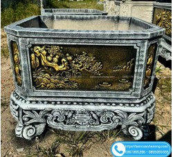 Chậu Vuông Vát 90cm Trồng Cây Cỡ Lớn