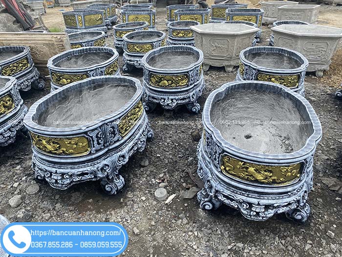 Ang xi măng bầu dục 1m1