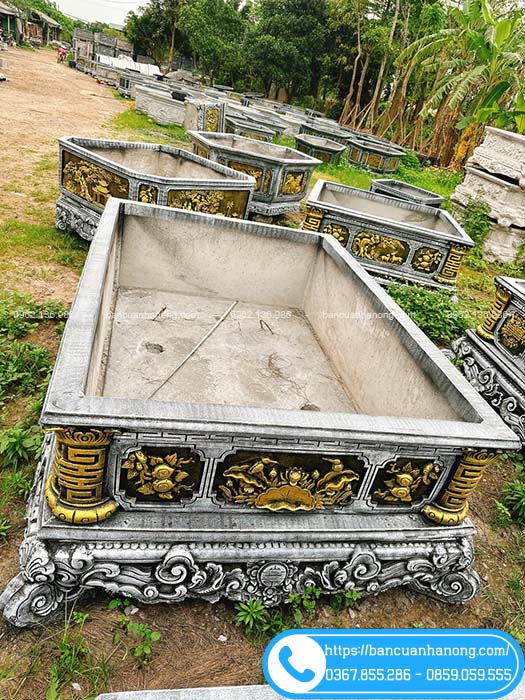 Chậu chữ nhật 215x150x80cm